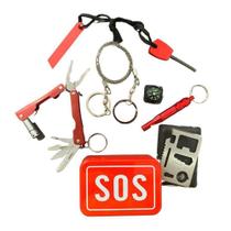 Mini Kit de Sobrevivência SOS Selva Escoteiro Emergência