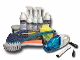 Mini kit Ecolavagem Completo DRY LIMP + Aspirador Portátil- (20 Lavagens a seco)