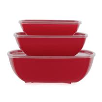 Mini Kit - Org. Multiúso 3 pçs - VERMELHO MAÇÃ DO AMOR