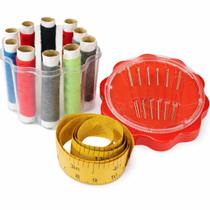 Mini Kit para Costura c/ 9 Agulhas 10 Linhas e Fita Métrica Mini Kit para Costura c/ 9 Agulhas 10 Linhas e Fita Métrica