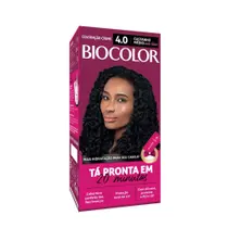 Mini Kit Tintura Creme Biocolor Castanho Médio 4.0