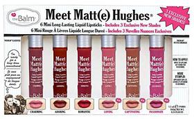Mini lábio líquido de longa duração TheBalm Meet Matte Hughe