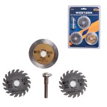 Mini Lâminas de Serra Circular / Disco Diamantado - Western