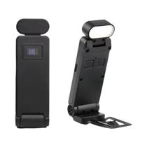 Mini Lâmpada de Leitura LED com USB Recarregável - Clipe Dobrável para Livros