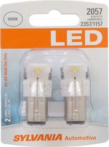 Mini lâmpada LED branca SYLVANIA 2057 Bright DRL Backup, pacote com 2