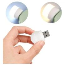 Mini Lâmpada USB Led 1W Luz Branca e Quente INOVA - LAN-30089