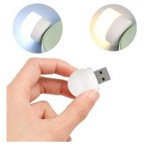 Mini Lâmpada USB Led 1W Luz Branca - LAN-30089