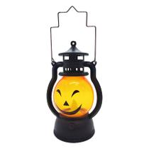 Mini Lamparina Decorativa Halloween - Abóbora Mod.2 - 12x6cm - 1 unidade - Rizzo Mini Lamparina Decorativa Halloween - Abóbora Mod.2 - 12x6cm - 1 unidade - Rizzo