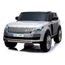 Mini Land Rover Carro Elétrico Infantil Mini Range Evoque A Bateria Brinquedo de 2 Lugares Criança Motorizado Cinza Menina Menino 24V Caminhonete Mini Land Rover Carro Elétrico Infantil Mini Range Evoque A Bateria Brinquedo de 2 Lugares Criança Motorizado Cinza Menina Menino 24V Caminhonete