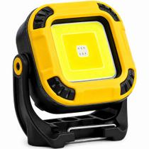 Mini Lanterna 12 Cores Com Base Magnética Led Holofote Multifuncional Refletor imã Potente Premium