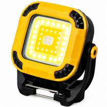 Mini Lanterna 12 Cores Lanterna Holofote LED Recarregável USB Base Magnética de Alta Fixação Pesca