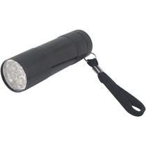 Mini lanterna 9 LED's Alumínio