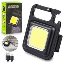 Mini Lanterna Chaveiro Recarregável Led Abridor De Garrafas Mini Lanterna Chaveiro Recarregável Led Abridor De Garrafas