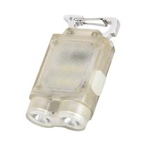 Mini Lanterna EDC Para Chaveiro Com 6 Modos, Lâmpada Magnética Para Boné, Fonte De Luz Dupla,