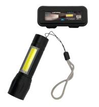 Mini Lanterna Led Carregamento Usb 3 Modos E Zoom Ecooda EC-6175