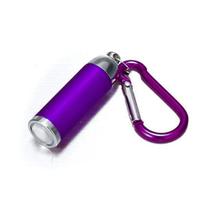 Mini lanterna led chaveiro mosquetão de bolso portátil multifuncional