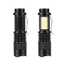 Mini Lanterna Led Cob Portatil Usb Recarregavel Tatica Dupla