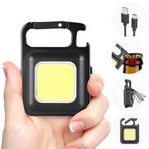 Mini Lanterna Led De Chaveiro Portátil Recarregável Com Imã Mini Lanterna Led De Chaveiro Portátil Recarregável Com Imã