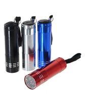 Mini Lanterna Led em Aluminio Compacta 9 Leds a Pilha 100 Lu Mini Lanterna Led em Aluminio Compacta 9 Leds a Pilha 100 Lu