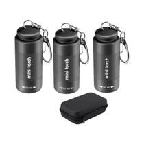 Mini Lanterna LED Recarregável Por USB À Prova d'Água Multifuncional Para Caminhadas E Acampamentos