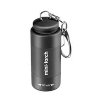 Mini Lanterna LED Recarregável Por USB À Prova d'Água Multifuncional Para Caminhadas E Acampamentos