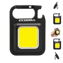 Mini Lanterna LED Recarregável Portátil De Mão Bolso USB Camping Chaveiro Compacta