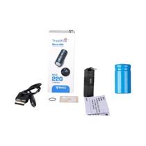 Mini Lanterna Led Recarregável Trustfire Mini2 Alimentada Por Usb 250 Lúmens Chaveiro Edc Tocha Ipx8