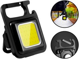 Mini Lanterna Led Refletor Tipo Chaveiro Portátil Recarregável Base Magnética Multiuso Hutz Mini Lanterna Led Refletor Tipo Chaveiro Portátil Recarregável Base Magnética Multiuso Hutz