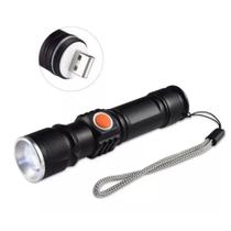Mini Lanterna Portátil de Bolso USB Recarregável Potente