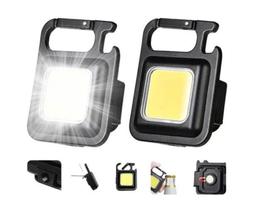 Mini Lanterna Refletor Led Recarregável Com Imã Abridor 8W - Lantterna