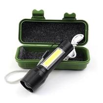 Mini Lanterna Tática Com Led E Zoom Recarregável - MLO