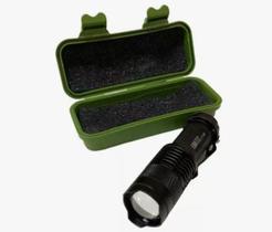 Mini Lanterna Tática Led Recarregavél com estojo
