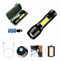 Mini Lanterna - Tático Usb Recarregável Profissional