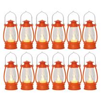 Mini lanternas Reperla Orange para o outono, Halloween e Ação de Graças