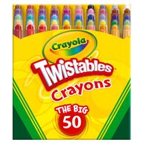 Mini Lápis de Cera Twistables Crayola - 50 Cores para Crianças