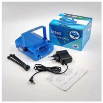 Mini Laser Projetor De Luz Holográfico Para Festas - Bivolt