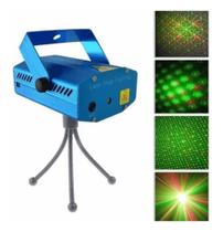 Mini Laser Stage Light Jogo De Luzes Holográficas Festa Dj - New