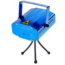 Mini Laser Stage Lighting Projetor Holográfico Tripé