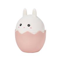 Mini lata de lixo Cute Bunny Desktop Bin com tampa 150g Mini lata de lixo Cute Bunny Desktop Bin com tampa 150g