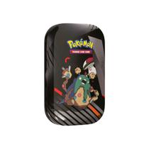 Mini Lata Pokemon Raio Preto e Fogo Branco De Garbodor e Amoonguss