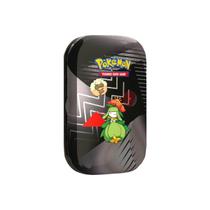 Mini Lata Pokemon Raio Preto e Fogo Branco De Liligant E Whimsicott