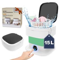 Mini Lavadora Portátil YLTIMER 15L com Rotação