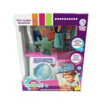 Mini Lavanderia com Acessórios Lua De Cristal