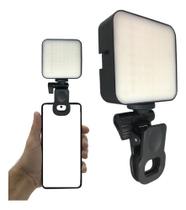 Mini Led Soleste W81 com Clipe Universal para Celular, Notebook e Tablet com Rosca 1/4 T
