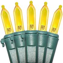 Mini LED String Lights Holiday Essence de 26,9 pés e 100 amarelos