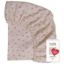 Mini lençol de berço Huxie 61x97 cm de musselina de algodão orgânico