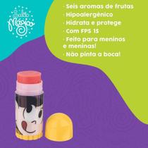 Mini Lip Balm Hipoalergênico Turma da Mônica Sabores