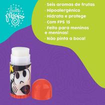 Mini Lip Balm Hipoalergênico Turma da Mônica Sabores