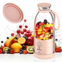 Mini liquidificador Asa Vea para smoothies e milkshakes 550 ml rosa