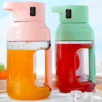 Mini Liquidificador Elétrico Garrafa 1500ML Portátil Shake Recarregável Galão Misturador vitamina